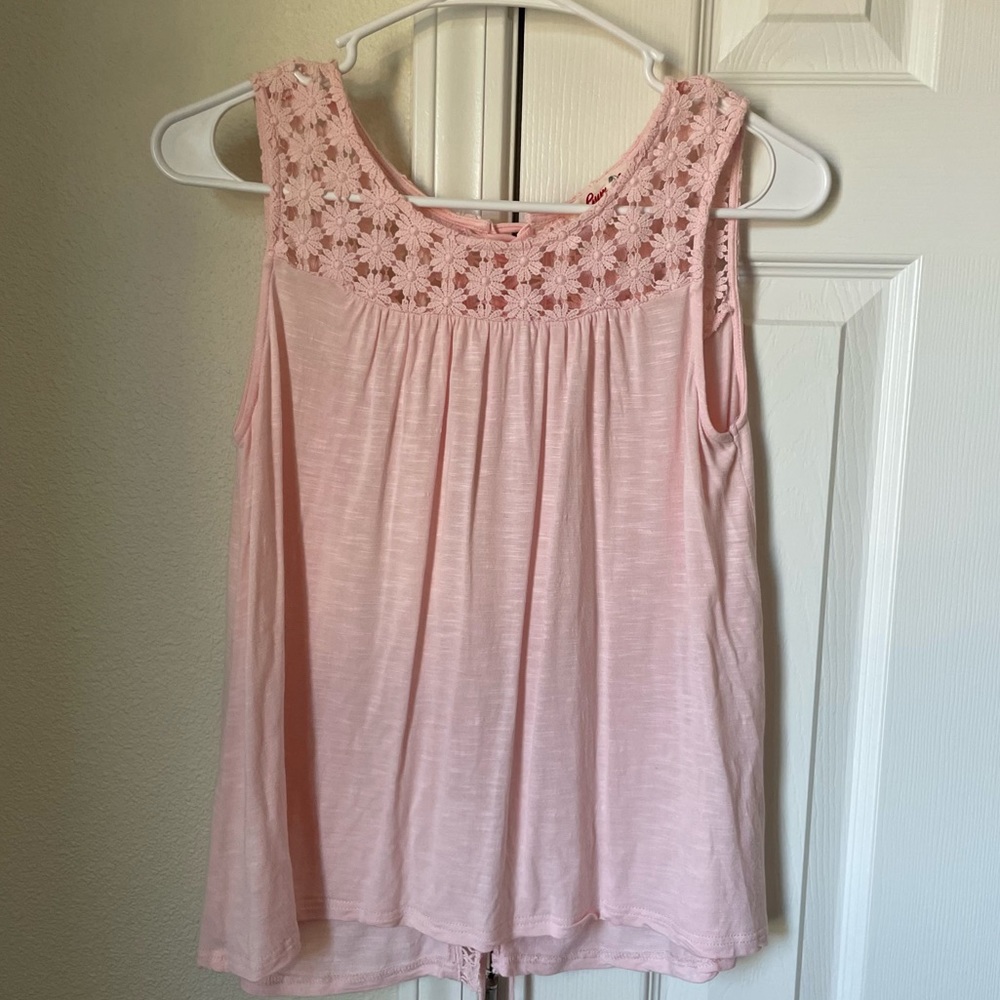 Pink Sleevless Kids/Teens Top